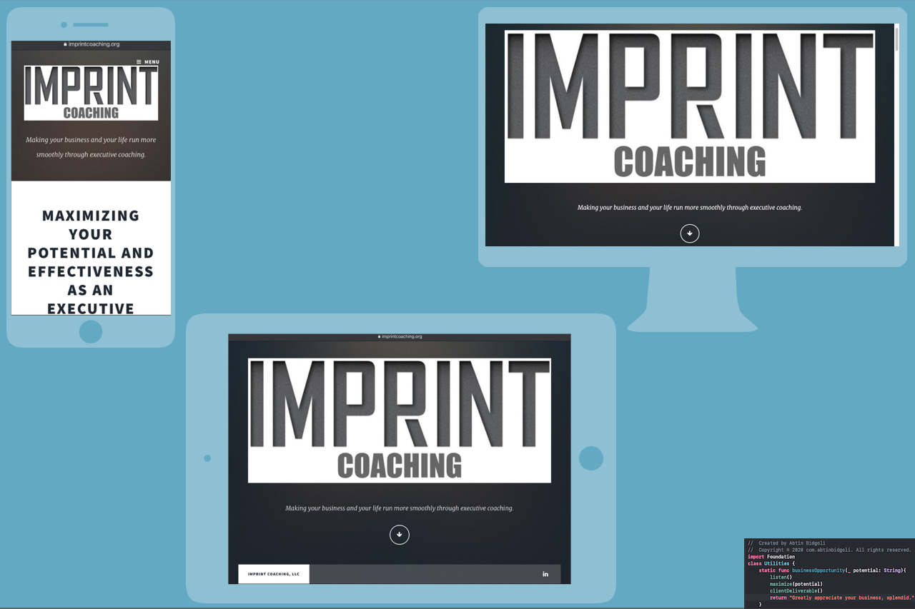 com.abtinbidgoli ~ Imprint Coaching, LLC